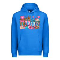 True Royal valentine's day coffee cups Premium Hoodie - Zillion Design Studio