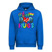 Cobalt free dad hugs Urban Hoodie - Zillion Design Studio