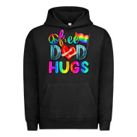 Pigment Black free dad hugs Urban Hoodie - Zillion Design Studio