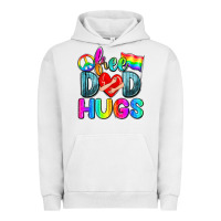 Pigment Lunar Rock free dad hugs Urban Hoodie - Zillion Design Studio