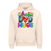 Sandshell free dad hugs Urban Hoodie - Zillion Design Studio