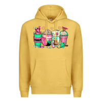 Antique Gold pharmacy coffee cups Premium Hoodie - Zillion Design Studio