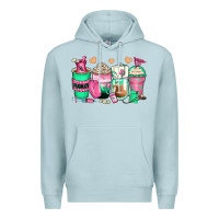 Blue Mist pharmacy coffee cups Premium Hoodie - Zillion Design Studio