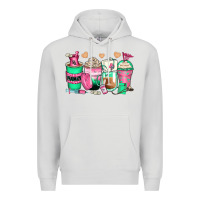 Dove Grey pharmacy coffee cups Premium Hoodie - Zillion Design Studio