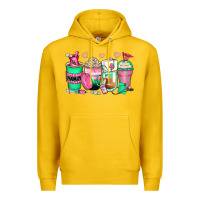 Lemon pharmacy coffee cups Premium Hoodie - Zillion Design Studio