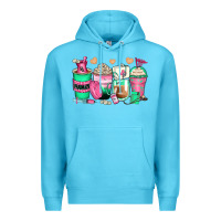 Ocean Blue pharmacy coffee cups Premium Hoodie - Zillion Design Studio