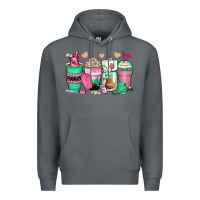Rock pharmacy coffee cups Premium Hoodie - Zillion Design Studio