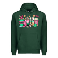 Sports Green pharmacy coffee cups Premium Hoodie - Zillion Design Studio