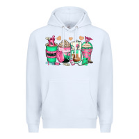 White pharmacy coffee cups Premium Hoodie - Zillion Design Studio