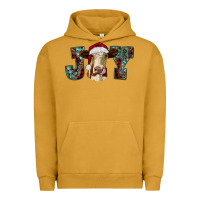 Pigment Peanut Butter christmas joy with heifer cow Urban Hoodie - RanaPortraitStore