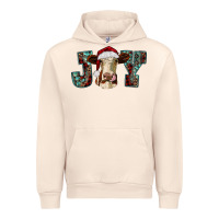 Sandshell christmas joy with heifer cow Urban Hoodie - RanaPortraitStore