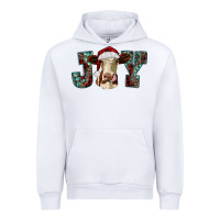 White christmas joy with heifer cow Urban Hoodie - RanaPortraitStore