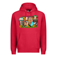 Cardinal heifers coffee cups Premium Hoodie - Zillion Design Studio