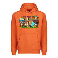 Carrot heifers coffee cups Premium Hoodie - Zillion Design Studio