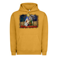 Pigment Peanut Butter merry christmas holy family Urban Hoodie - RanaPortraitStore