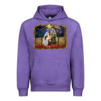 Merry Christmas Holy Family Urban Hoodie | Teevron