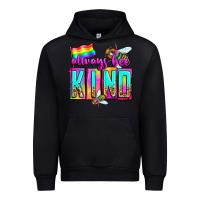 Black always bee kind Urban Hoodie - Zillion Design Studio