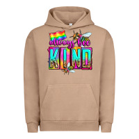 Pigment Burro always bee kind Urban Hoodie - Zillion Design Studio