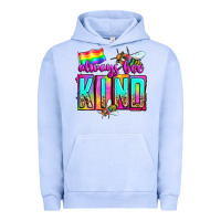 Pigment Grape Ice always bee kind Urban Hoodie - Zillion Design Studio