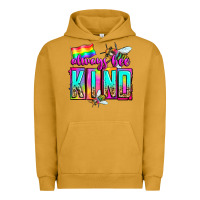 Pigment Peanut Butter always bee kind Urban Hoodie - Zillion Design Studio