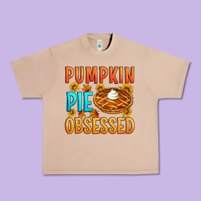 Pumpkin Pie Obsessed Urban Heavy Tee Designed By Artiststas