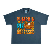 Midnight Navy Pumpkin pie obsessed Urban Heavy Tee - Artiststas