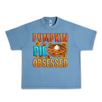 Pebble Blue Pumpkin pie obsessed Urban Heavy Tee - Artiststas