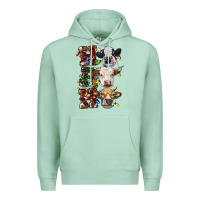 Seafoam hohoho cows Premium Hoodie - RanaPortraitStore