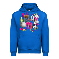 Cobalt mama volleyball with popcorn Urban Hoodie - texasbilliewilder