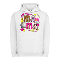 Pigment Lunar Rock mama volleyball with popcorn Urban Hoodie - texasbilliewilder