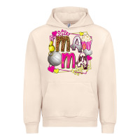 Sandshell mama volleyball with popcorn Urban Hoodie - texasbilliewilder