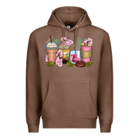 Chestnut flowers coffee cups Premium Hoodie - Zillion Design Studio