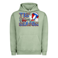 Pigment Oil Green tis' the season volleyball Urban Hoodie - Zillion Design Studio