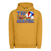 Pigment Peanut Butter tis' the season volleyball Urban Hoodie - Zillion Design Studio