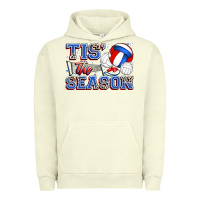Pigment Pistachio tis' the season volleyball Urban Hoodie - Zillion Design Studio