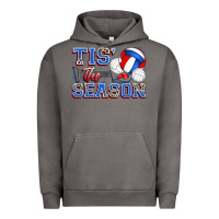 Pigment Tornado tis' the season volleyball Urban Hoodie - Zillion Design Studio