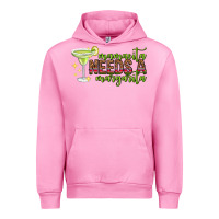 Fuchsia Pink mamacita needs a margarita mothers day Urban Hoodie - texasbilliewilder