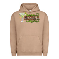 Pigment Burro mamacita needs a margarita mothers day Urban Hoodie - texasbilliewilder