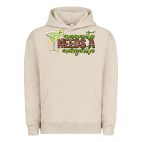 Pigment French Oak mamacita needs a margarita mothers day Urban Hoodie - texasbilliewilder