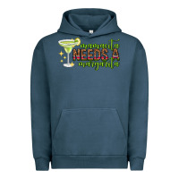 Pigment Midnight Navy mamacita needs a margarita mothers day Urban Hoodie - texasbilliewilder