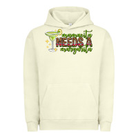 Pigment Pistachio mamacita needs a margarita mothers day Urban Hoodie - texasbilliewilder