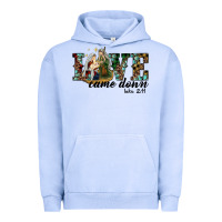 Pigment Grape Ice love came down holy family Urban Hoodie - RanaPortraitStore