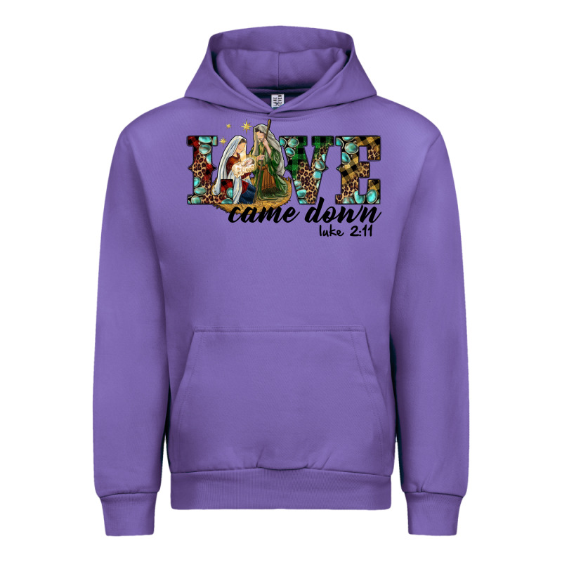 Love Came Down Holy Family Urban Hoodie by RanaPortraitStore | Teevron