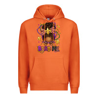 Carrot bead me mardi gras afro messy bun Premium Hoodie - texasbilliewilder