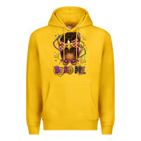 Lemon bead me mardi gras afro messy bun Premium Hoodie - texasbilliewilder