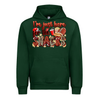 Forest Green i'm just here for the snacks american football Urban Hoodie - Zillion Design Studio
