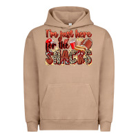 Pigment Burro i'm just here for the snacks american football Urban Hoodie - Zillion Design Studio