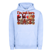 Pigment Grape Ice i'm just here for the snacks american football Urban Hoodie - Zillion Design Studio