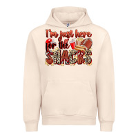 Sandshell i'm just here for the snacks american football Urban Hoodie - Zillion Design Studio