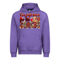 Tulip i'm just here for the snacks american football Urban Hoodie - Zillion Design Studio